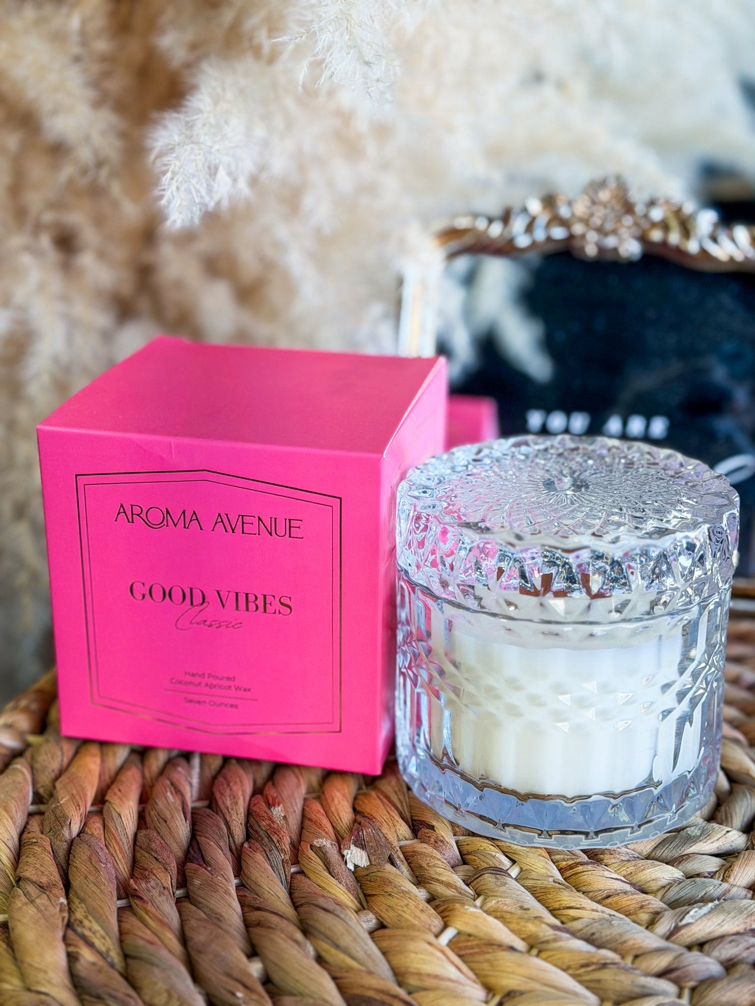 Aroma Avenue Good Vibes 7oz Candle - Southern Chic Tees & Boutique