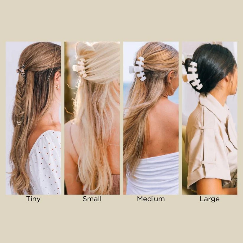 Blonde Tortoise Teleties Classic Hair Clip - Southern Chic Tees & Boutique