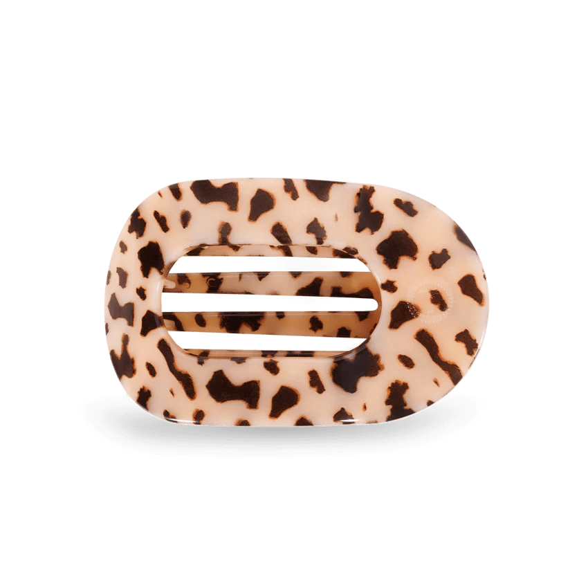 Blonde Tortoise Teleties Flat Round Clip - Southern Chic Tees & Boutique