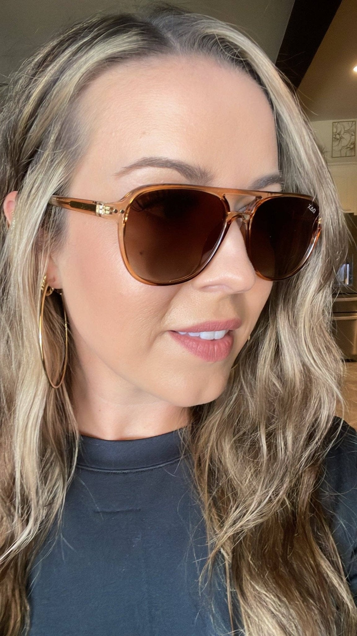Briggs Sunglasses: Clear - Southern Chic Tees & Boutique