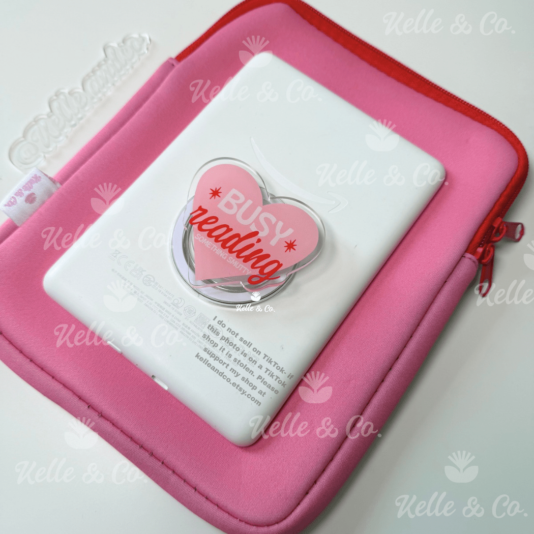 Busy Reading Smut Kindle Grip - Southern Chic Tees & Boutique