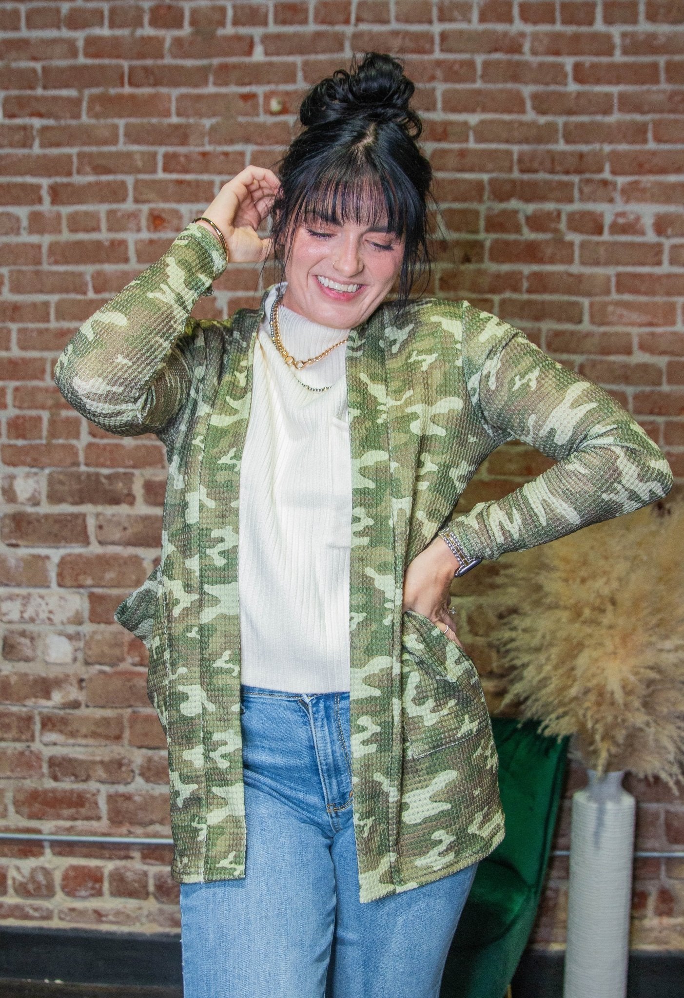 Camo Print Lola Cardigan - Southern Chic Tees & Boutique