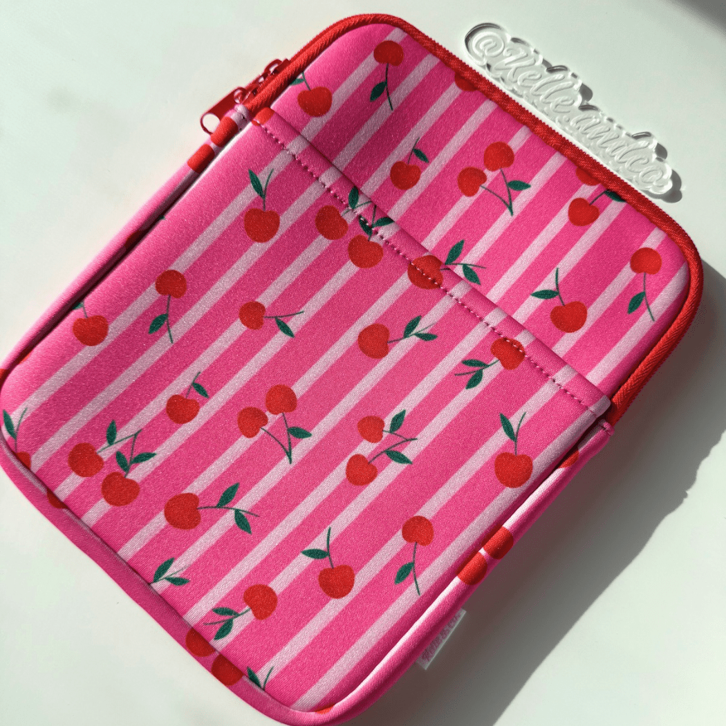 Cherry Kindle Sleeve Pouch - Southern Chic Tees & Boutique