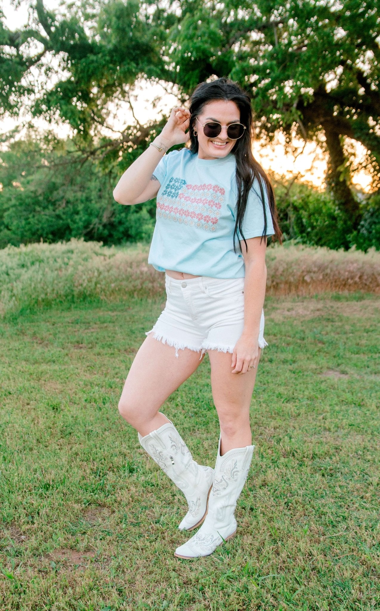 Coastal Cowgirl Cutoffs - Southern Chic Tees & Boutique
