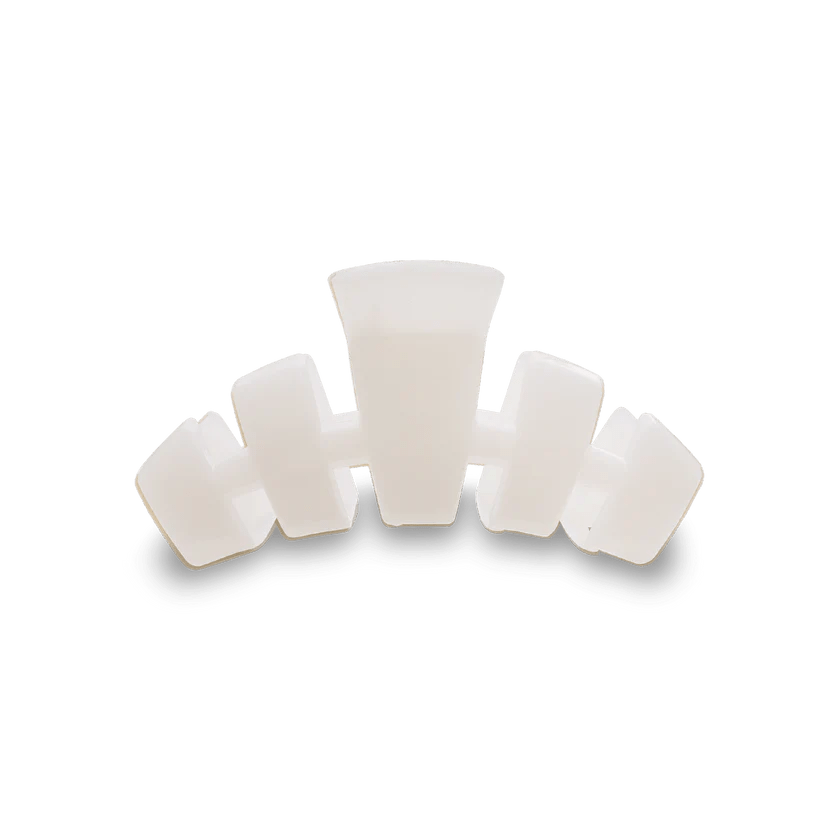 Coconut White Teleties Classic Hair Clip - Southern Chic Tees & Boutique