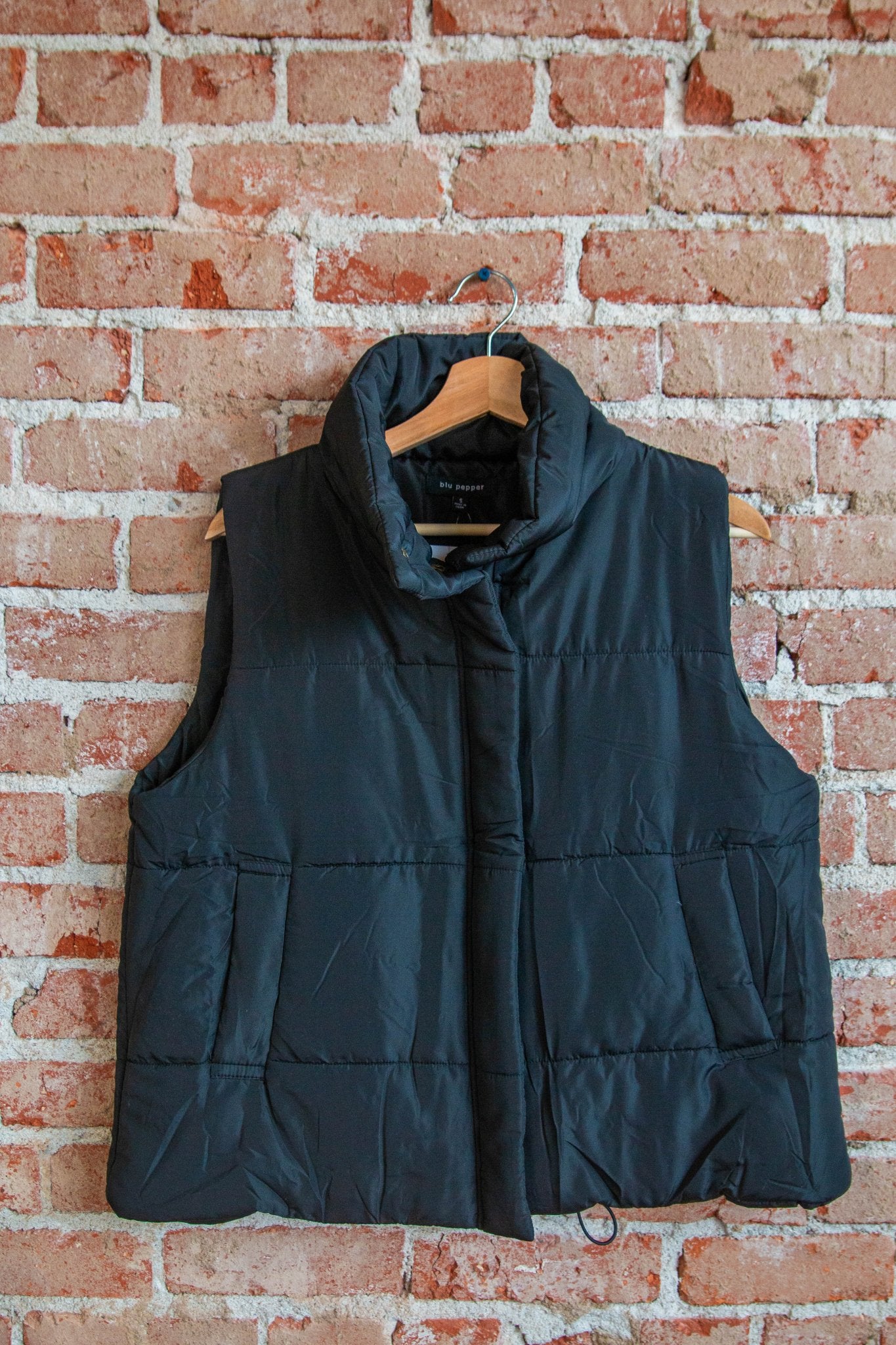 Cold Front Cutie Puffer Vest | Black - Southern Chic Tees & Boutique