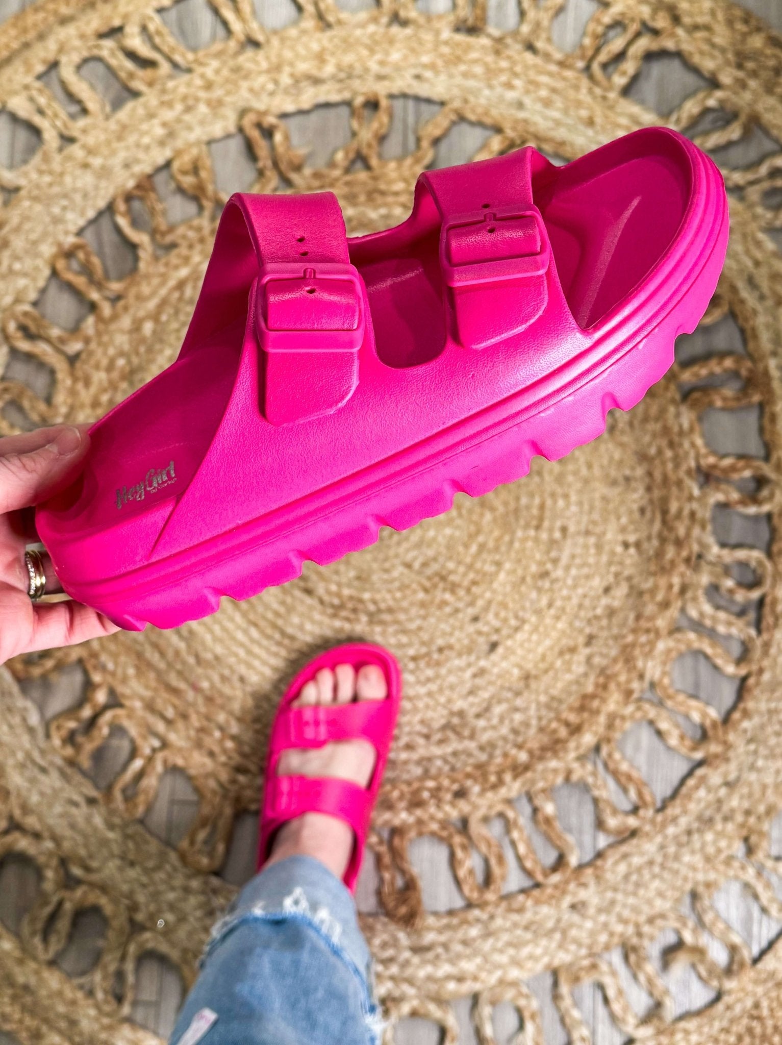 Corky's Cabana Sandal - Neon Pink - Southern Chic Tees & Boutique
