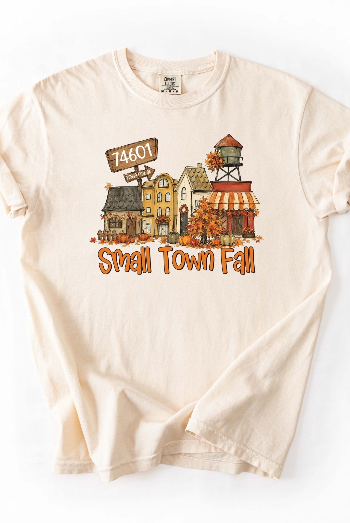 Custom Fall in a Small Town Graphic Tee/Sweatshirt - Southern Chic Tees & Boutique