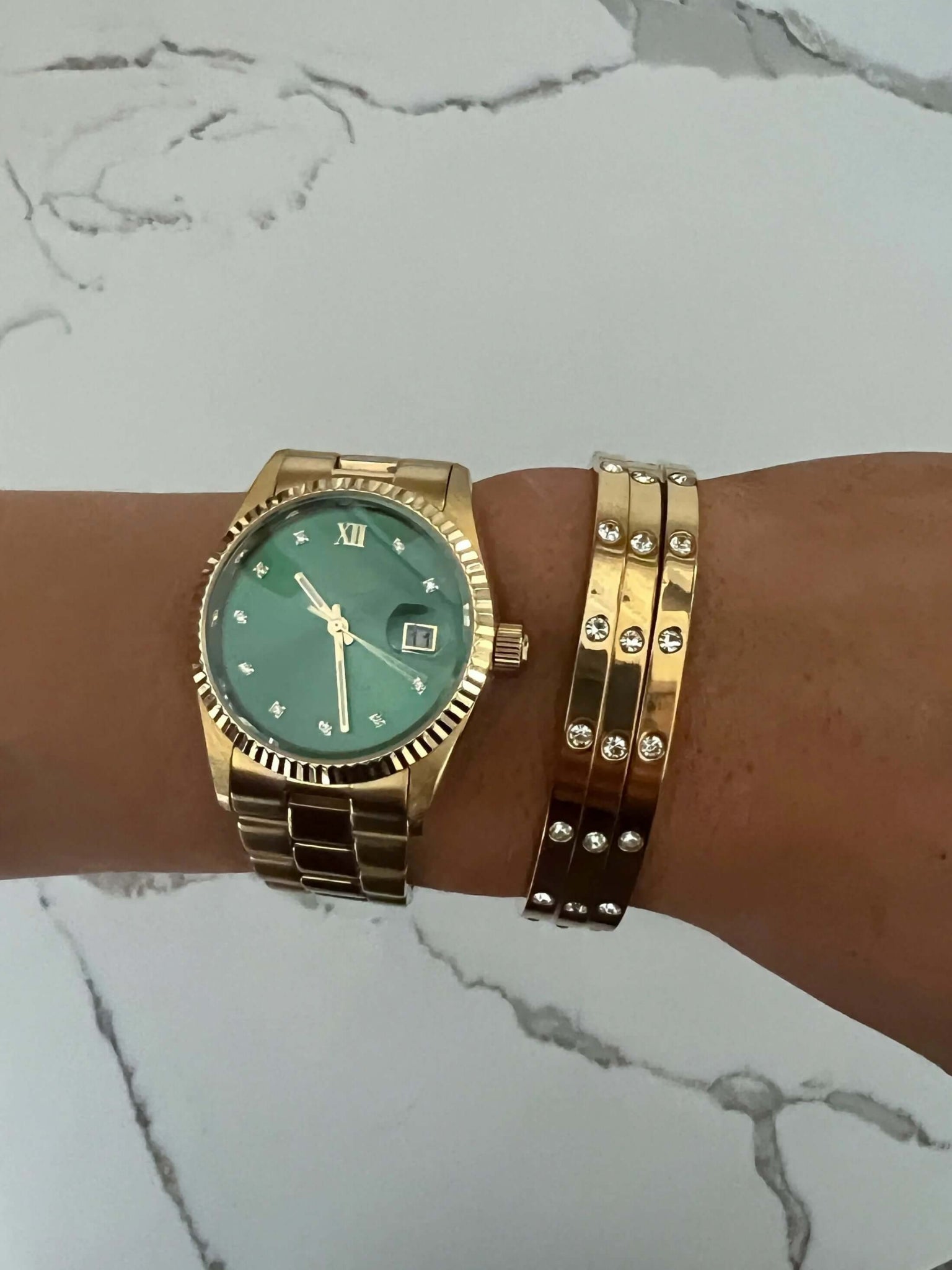 Gold Glam Bangle - Southern Chic Tees & Boutique