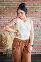 Hamptons Twist Back Tank - Southern Chic Tees & Boutique