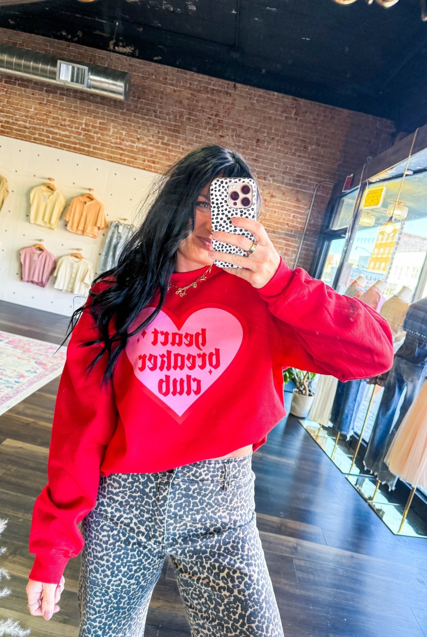 Heart Breaker Club Sweatshirt - Southern Chic Tees & Boutique