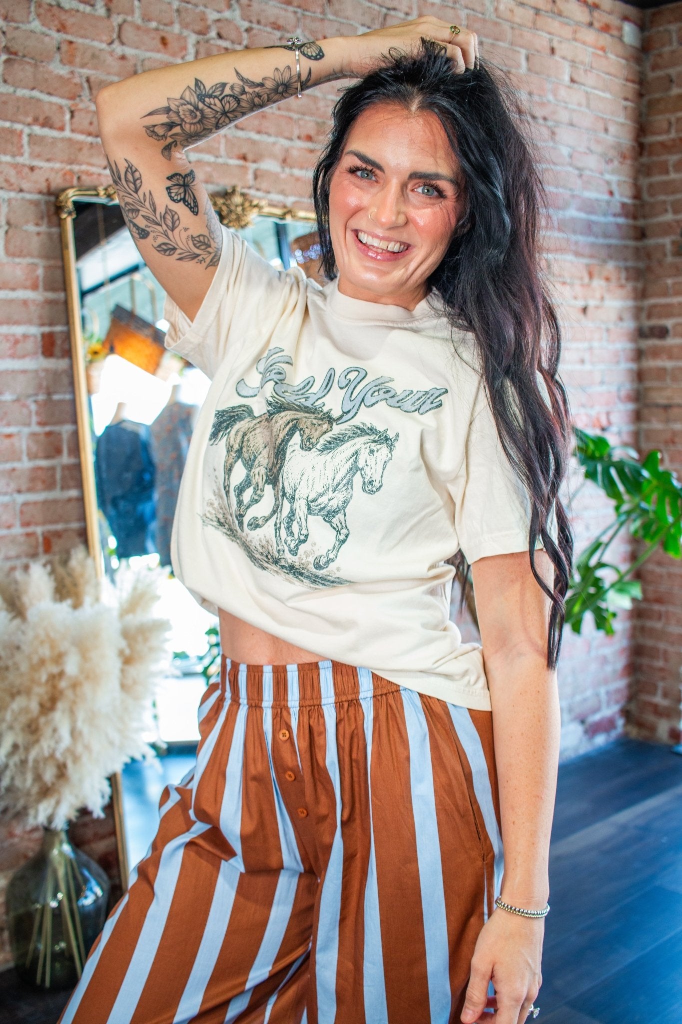 Hold Your Horse Graphic Tee - Southern Chic Tees & Boutique