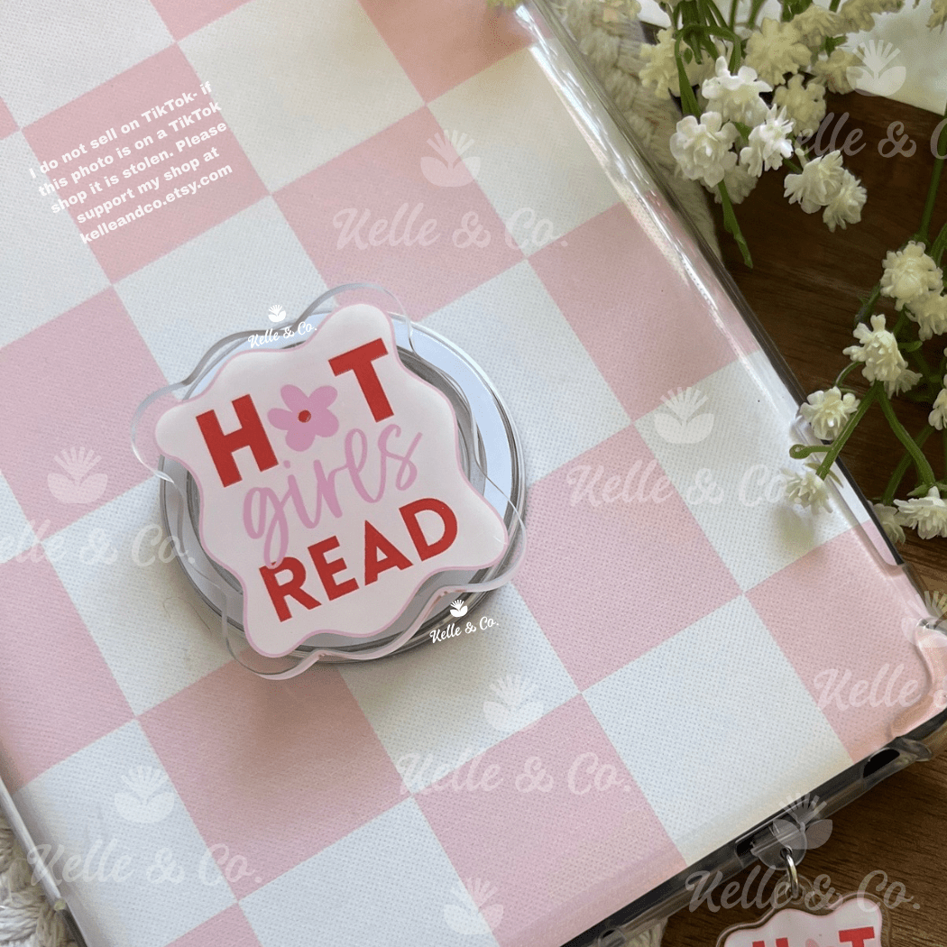 Hot Girls read Kindle Magsafe Grip - Southern Chic Tees & Boutique