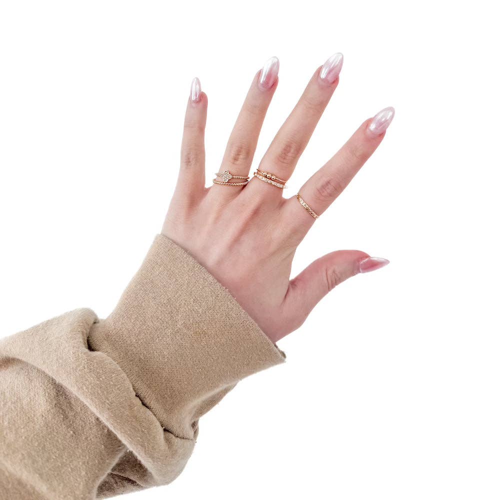 Jorey Ring Set: Clover - Southern Chic Tees & Boutique