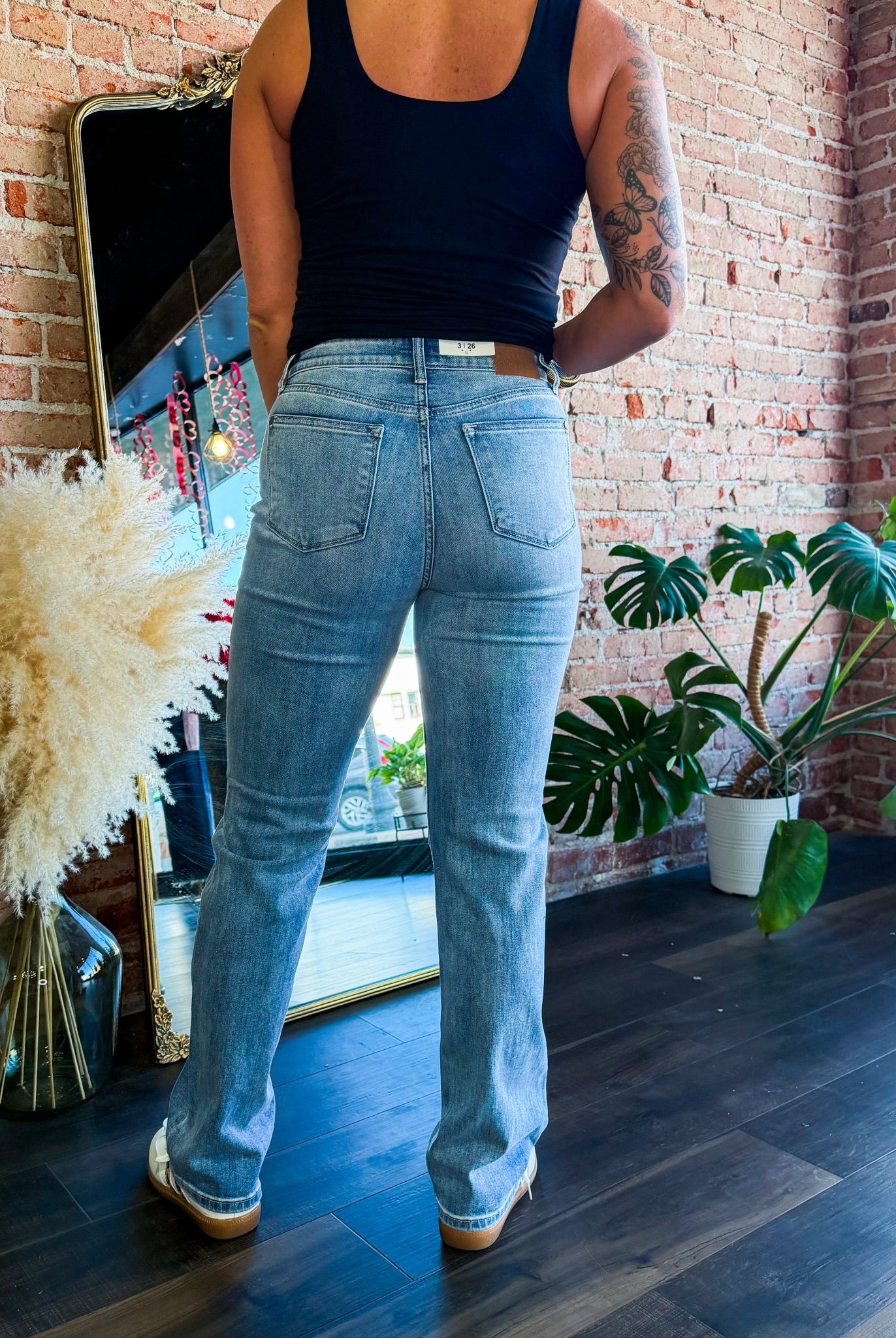 Judy Blue HW Magic Slim Straight Jean - Southern Chic Tees & Boutique