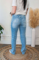 Judy Blue Mid Rise Light Wash Dad Jean - Southern Chic Tees & Boutique