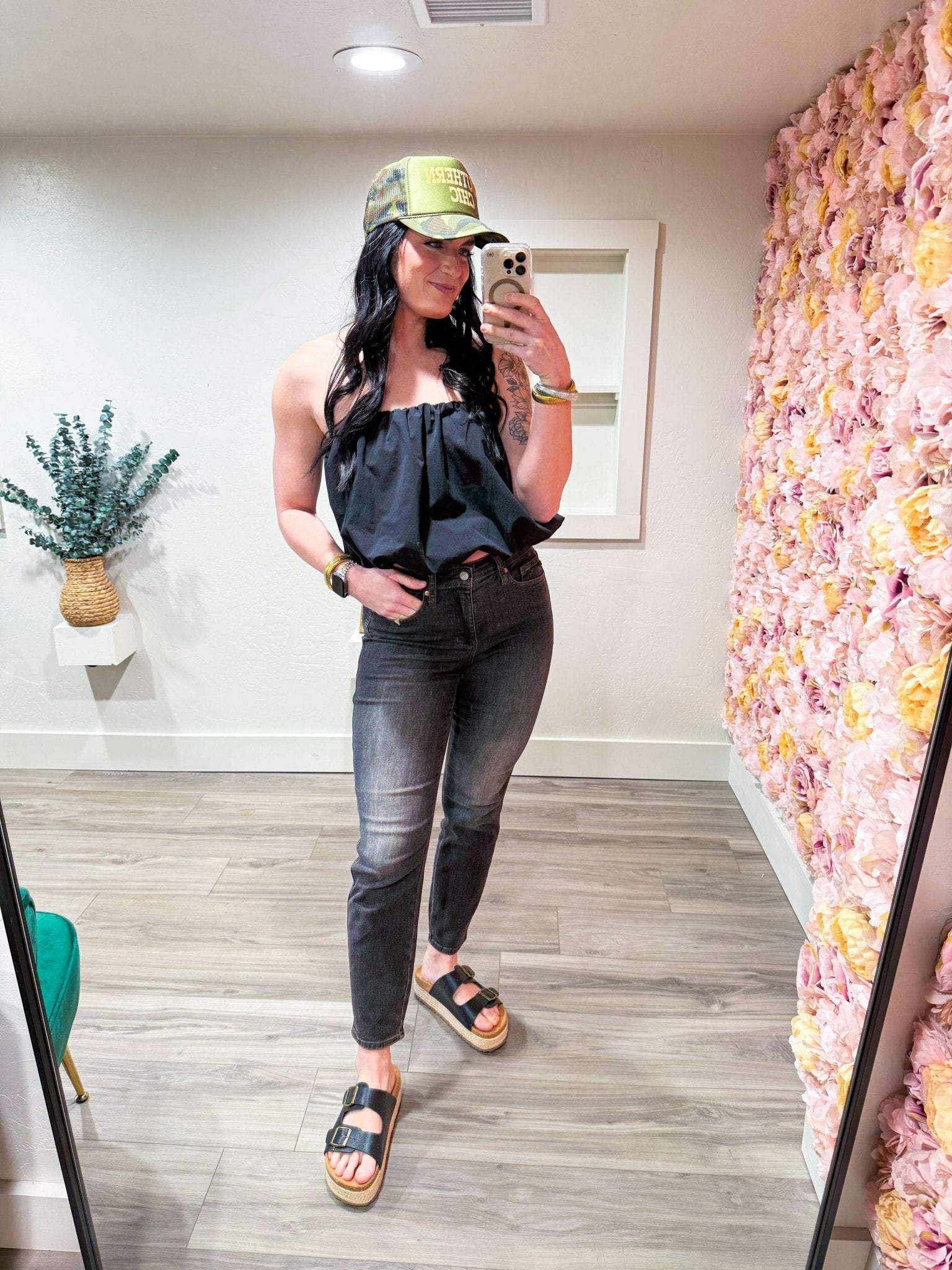 Judy Blue Mid Rise Tummy Control Jean - Southern Chic Tees & Boutique