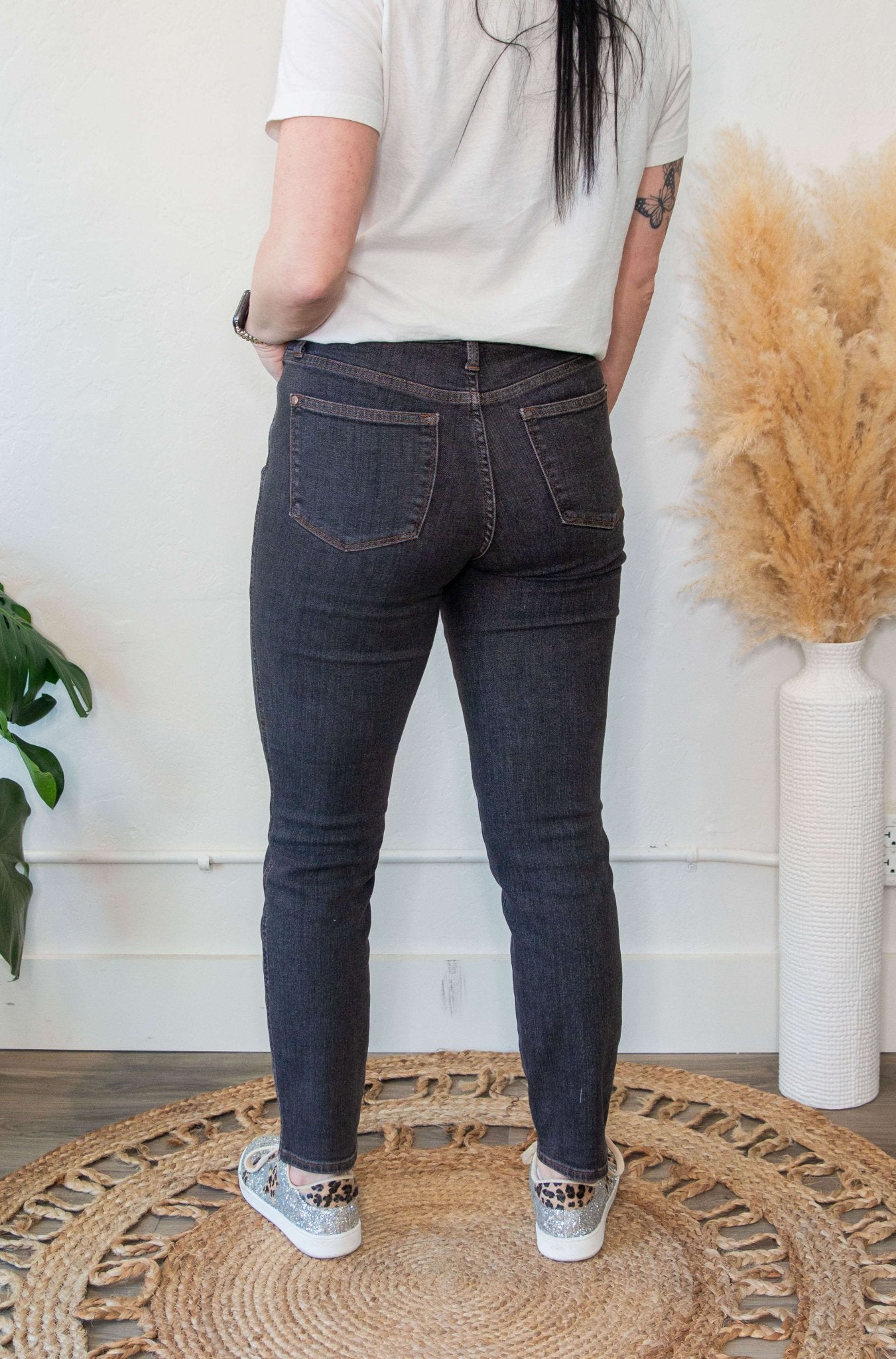 Judy Blue Mid Rise Tummy Control Jean - Southern Chic Tees & Boutique