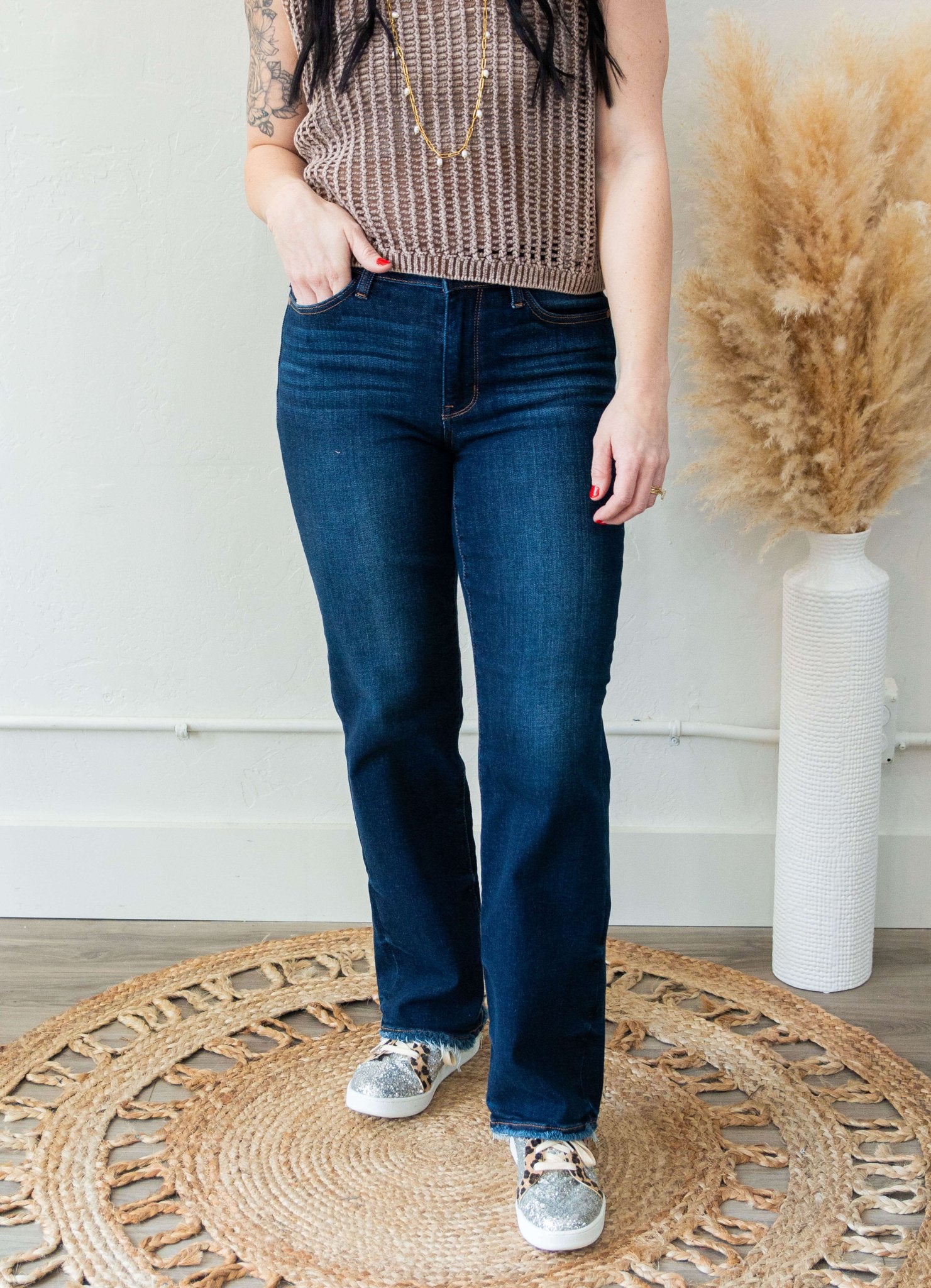 Judy Blue Midrise Straight - Southern Chic Tees & Boutique