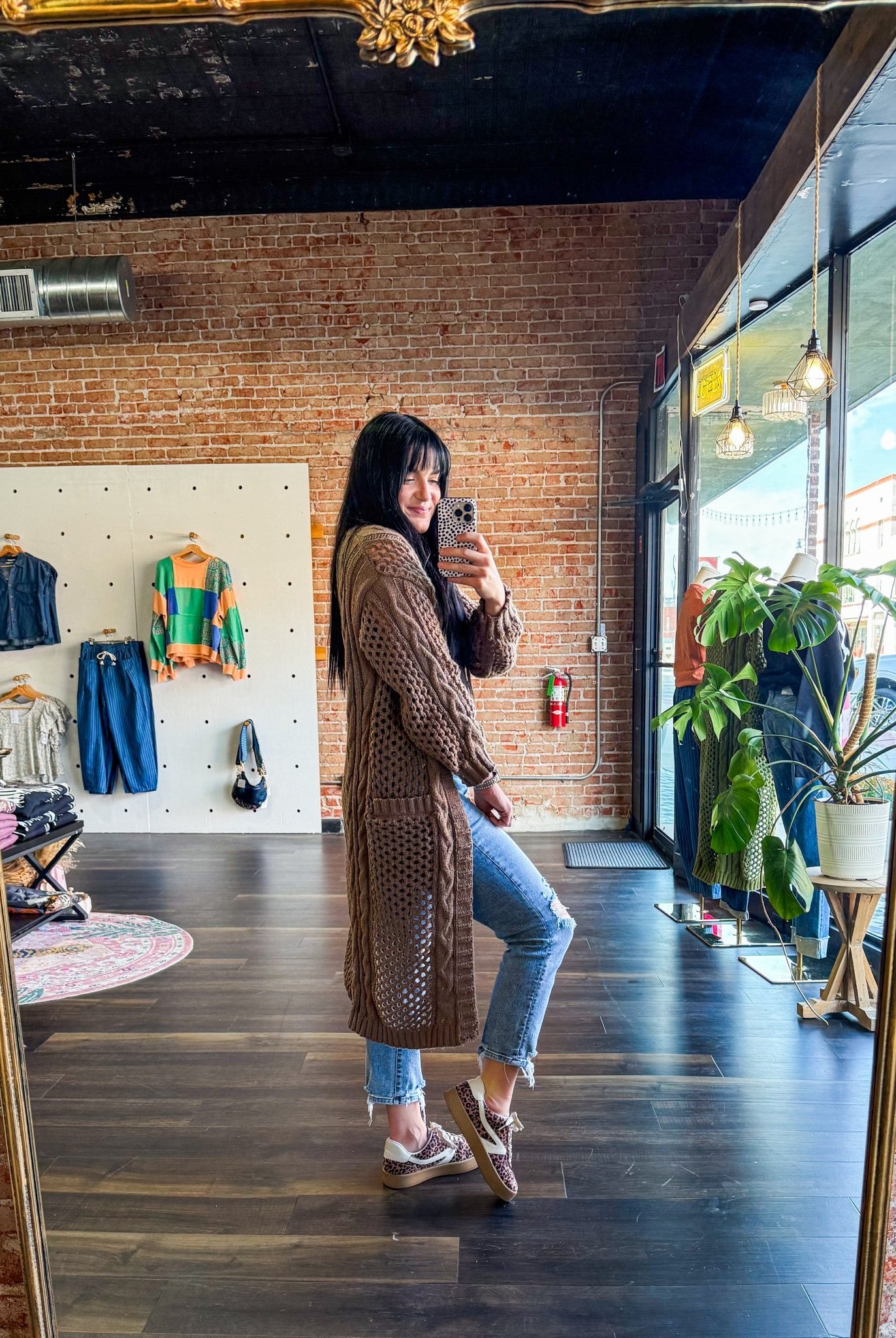 Kandias Knit Cardigan | Brown - Southern Chic Tees & Boutique