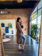 Kandias Knit Cardigan | Brown - Southern Chic Tees & Boutique
