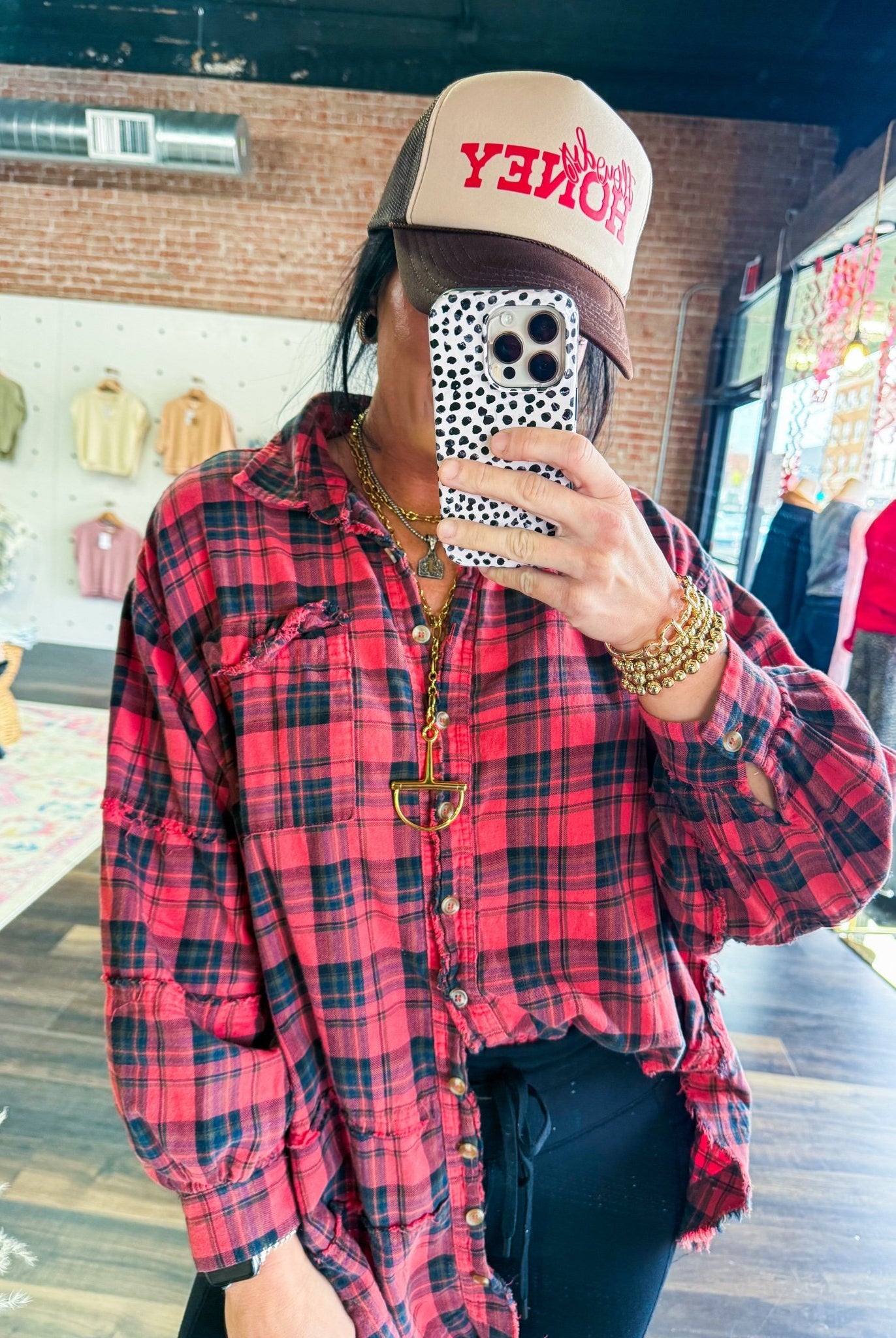 Large Horse Bit Necklace - Southern Chic Tees & Boutique