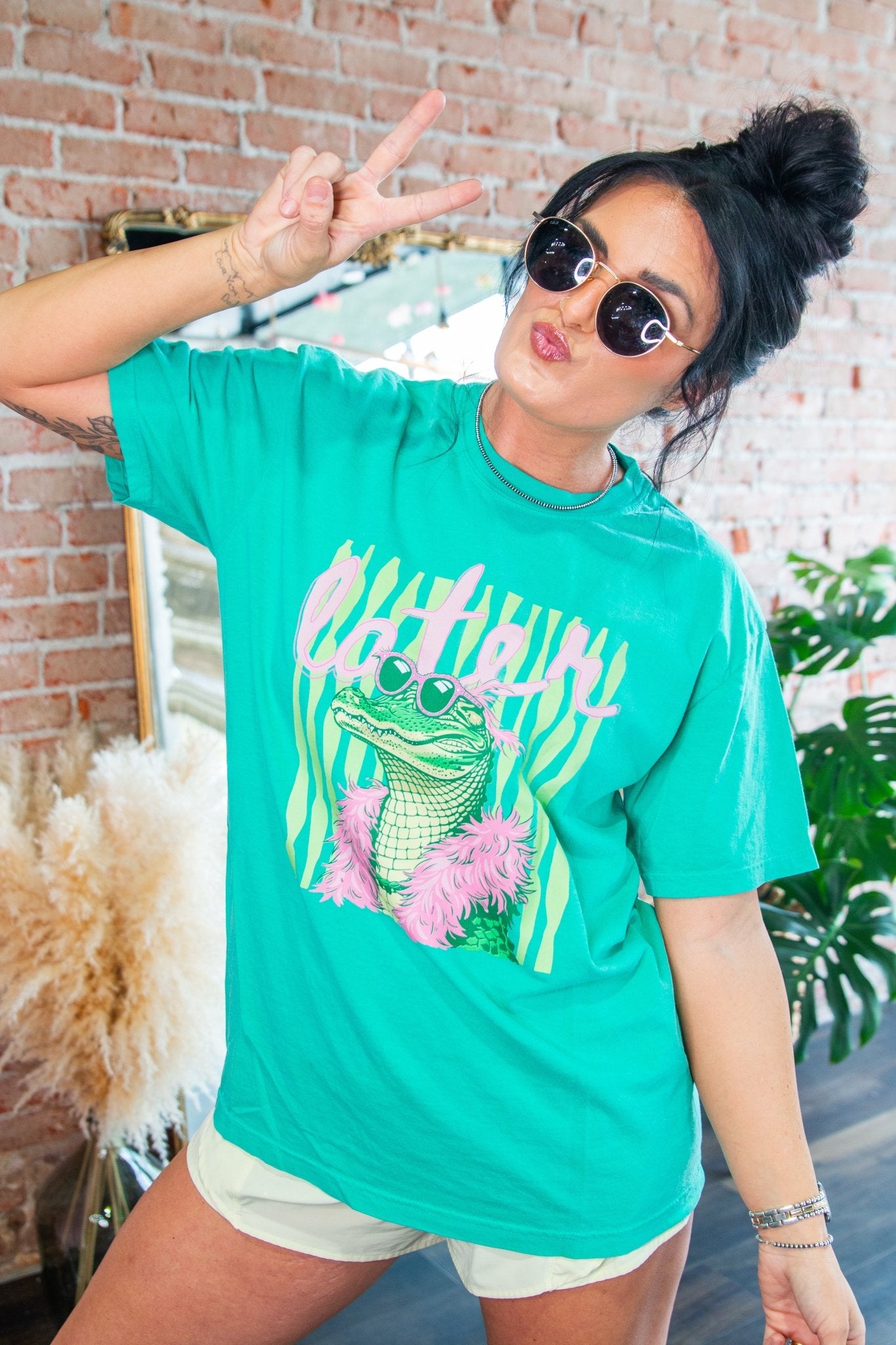 "Later Gater" Retro Graphic Tee | Premium Comfort Colors Cotton - Southern Chic Tees & Boutique