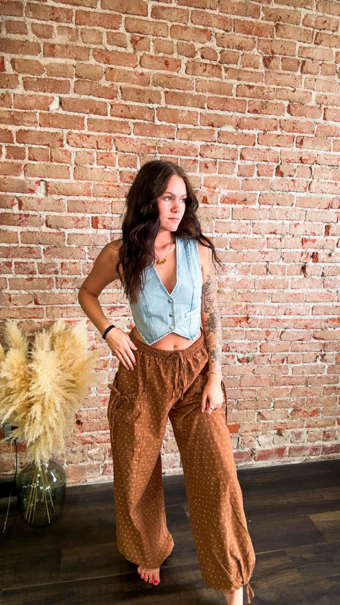 Light Wash Denim Cowgirl Vest - Southern Chic Tees & Boutique