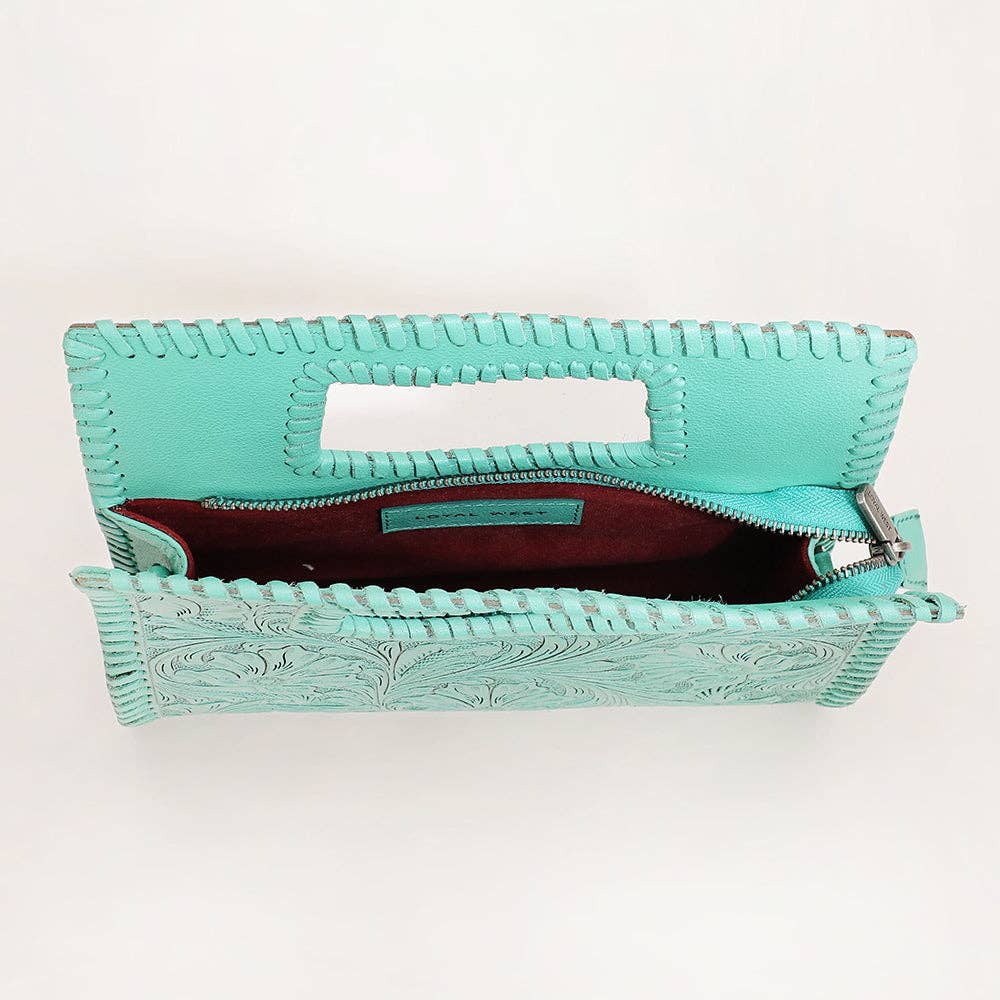 Loyal West Alma Medium Bag Turquoise - Southern Chic Tees & Boutique