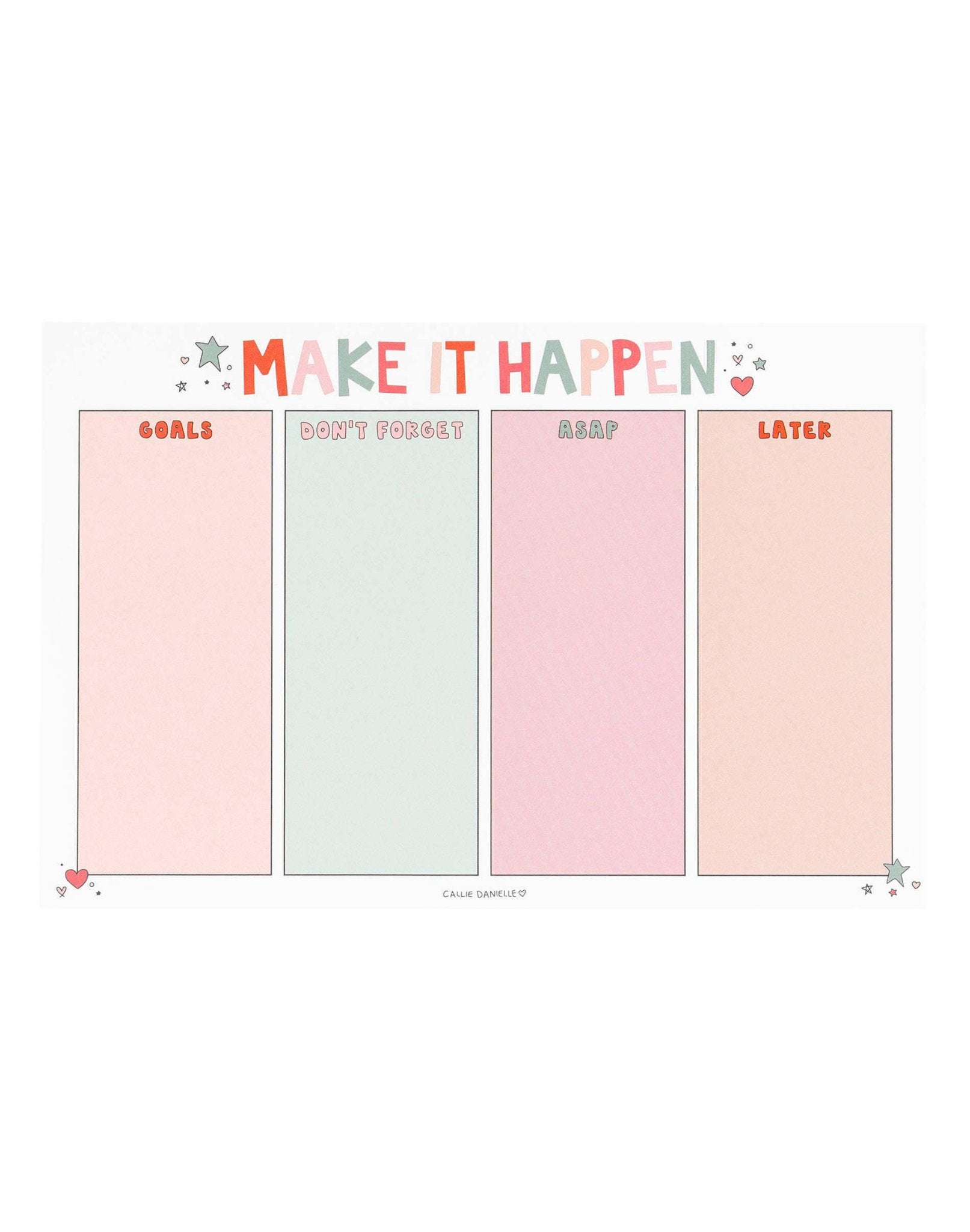 Make It Happen To - Do Notepad - Southern Chic Tees & Boutique