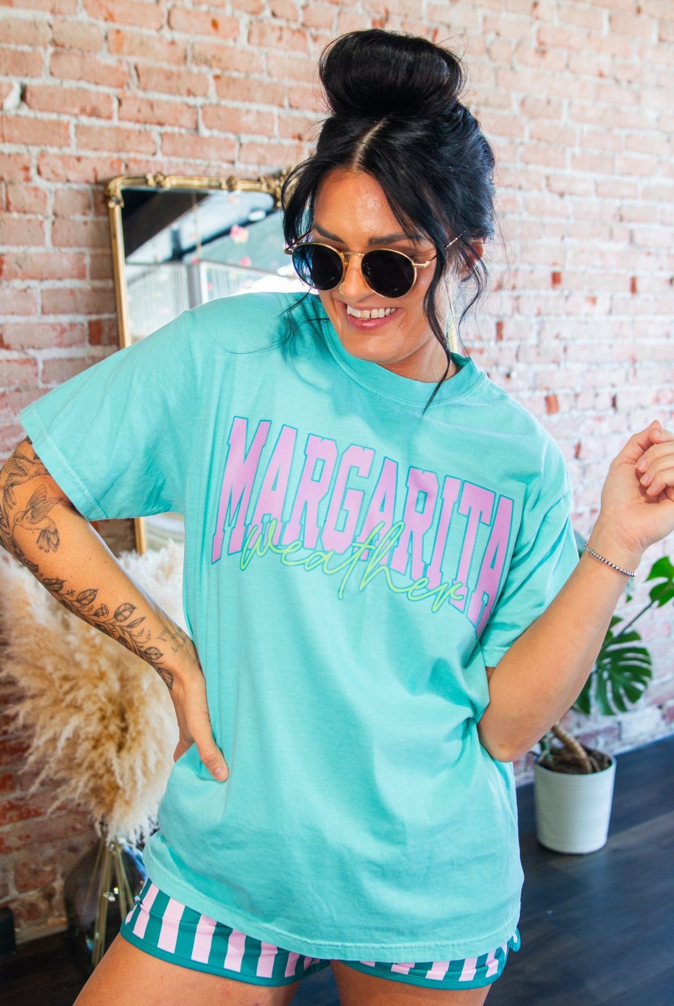 Margarita Weather Comfort Colors Graphic Tee - Southern Chic Tees & Boutique