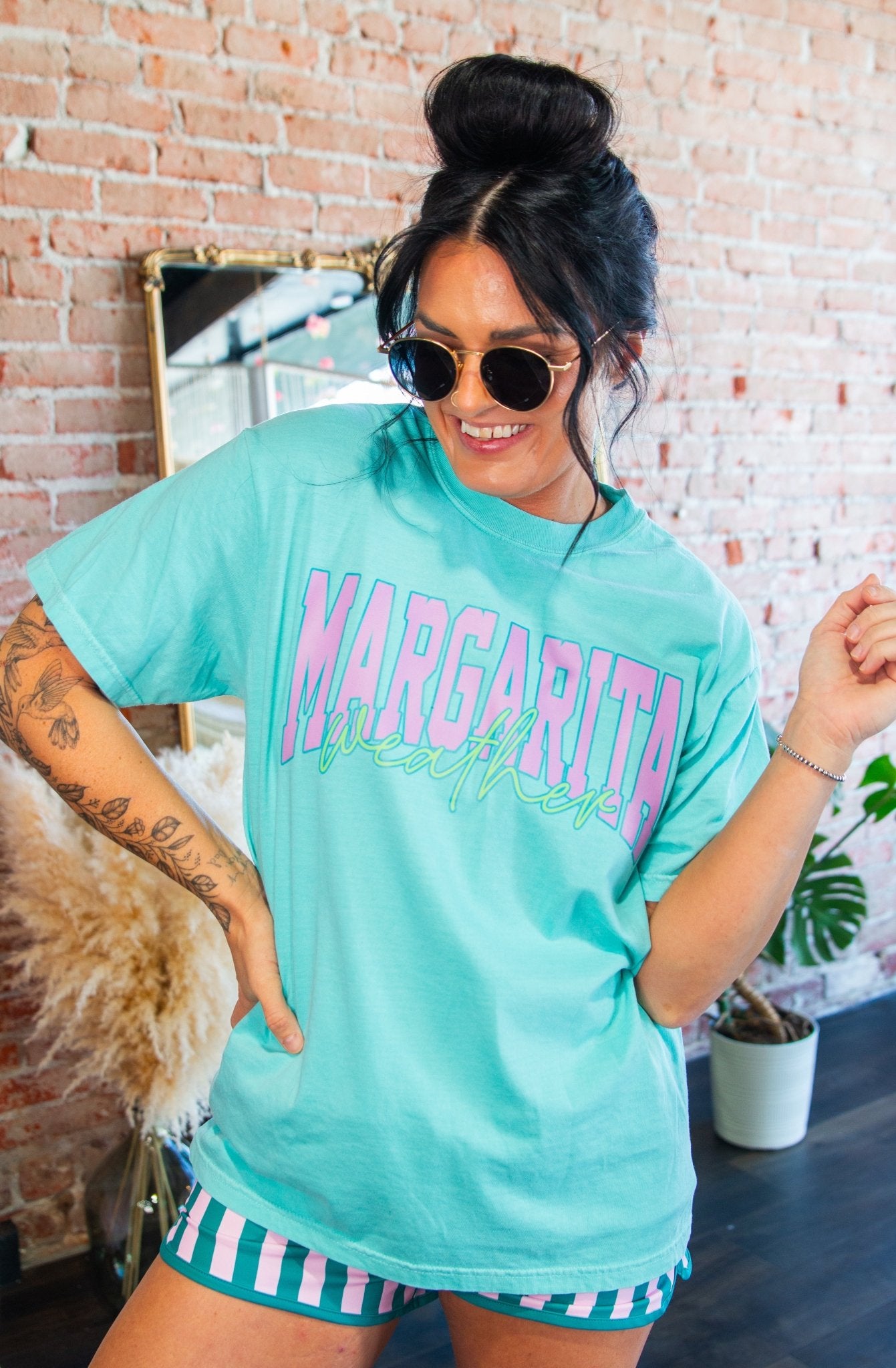 Margarita Weather Comfort Colors Graphic Tee - Southern Chic Tees & Boutique