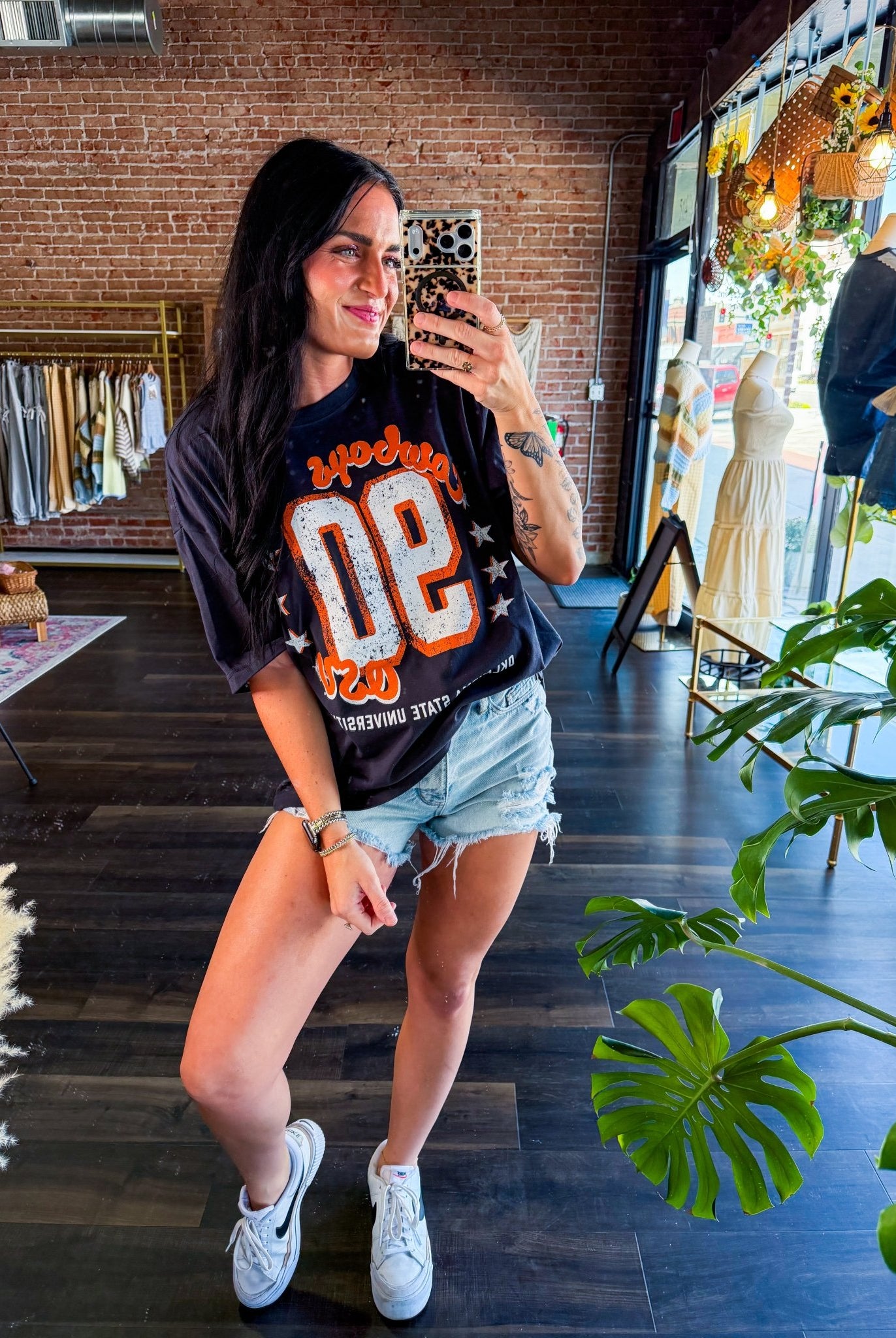 OSU Cowboys Jersey Patch Heavyweight Tee – Official Oklahoma State Apparel - Southern Chic Tees & Boutique
