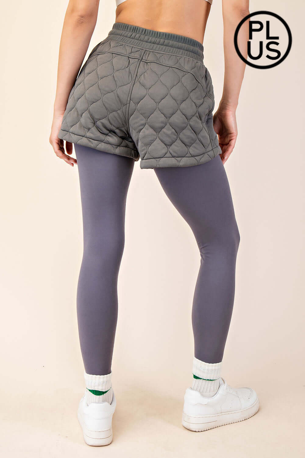 Plus Quilted Short - Southern Chic Tees & Boutique