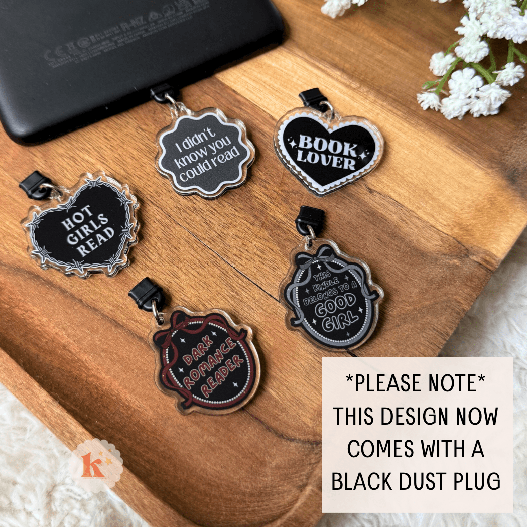 Smut Book Club Kindle Charm C Plug - Southern Chic Tees & Boutique