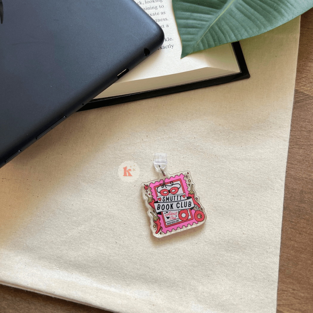 Smut Book Club Kindle Charm C Plug - Southern Chic Tees & Boutique