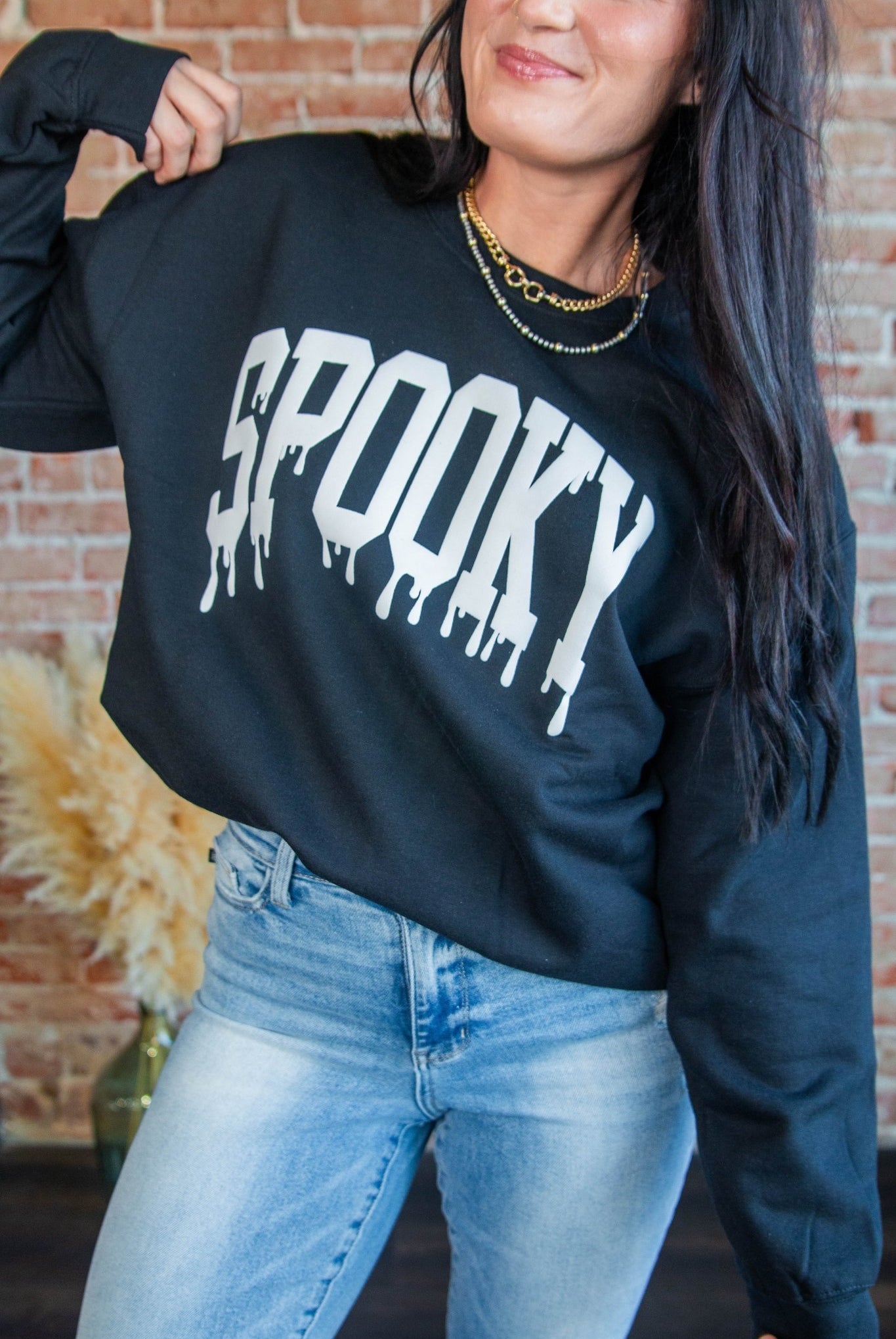 Spooky Puff Sweatshirt - Southern Chic Tees & Boutique