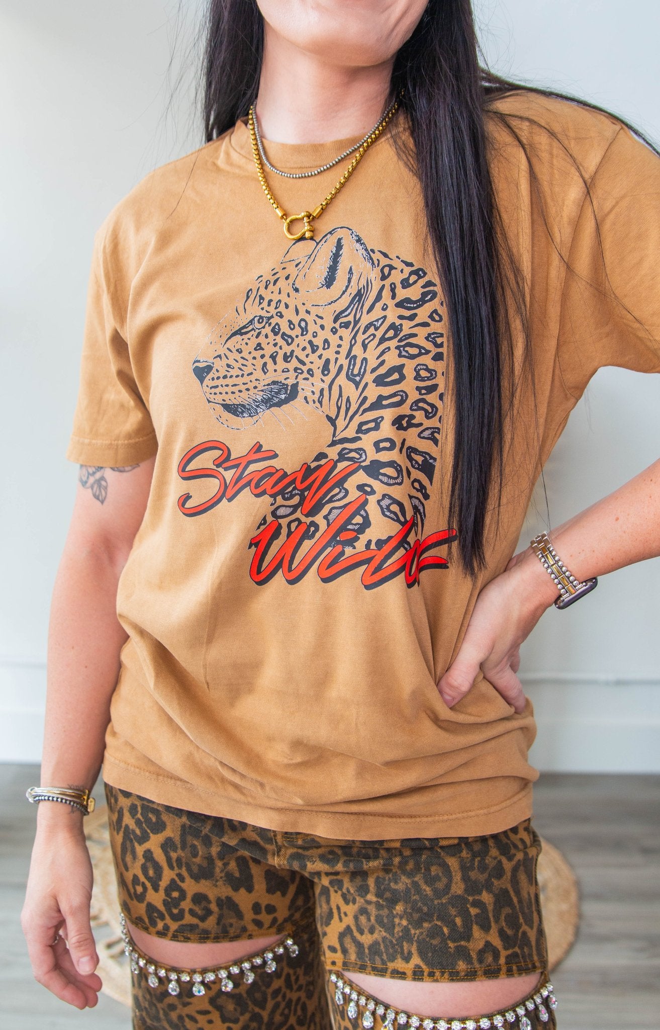 Stay Wild Vintage Graphic Tee - Southern Chic Tees & Boutique
