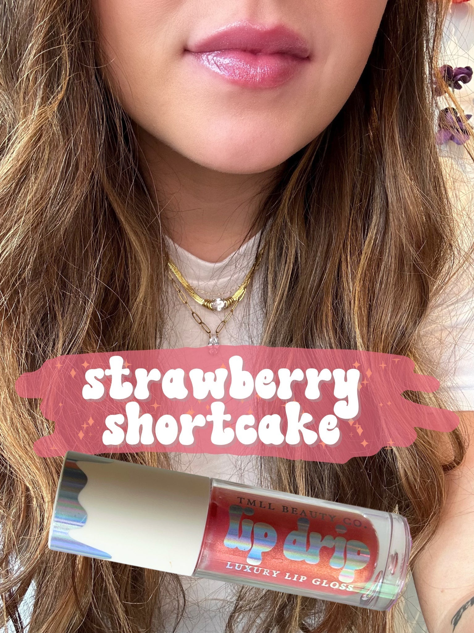 Strawberry Shortcake Lip Drip - Luxury Gloss - Southern Chic Tees & Boutique