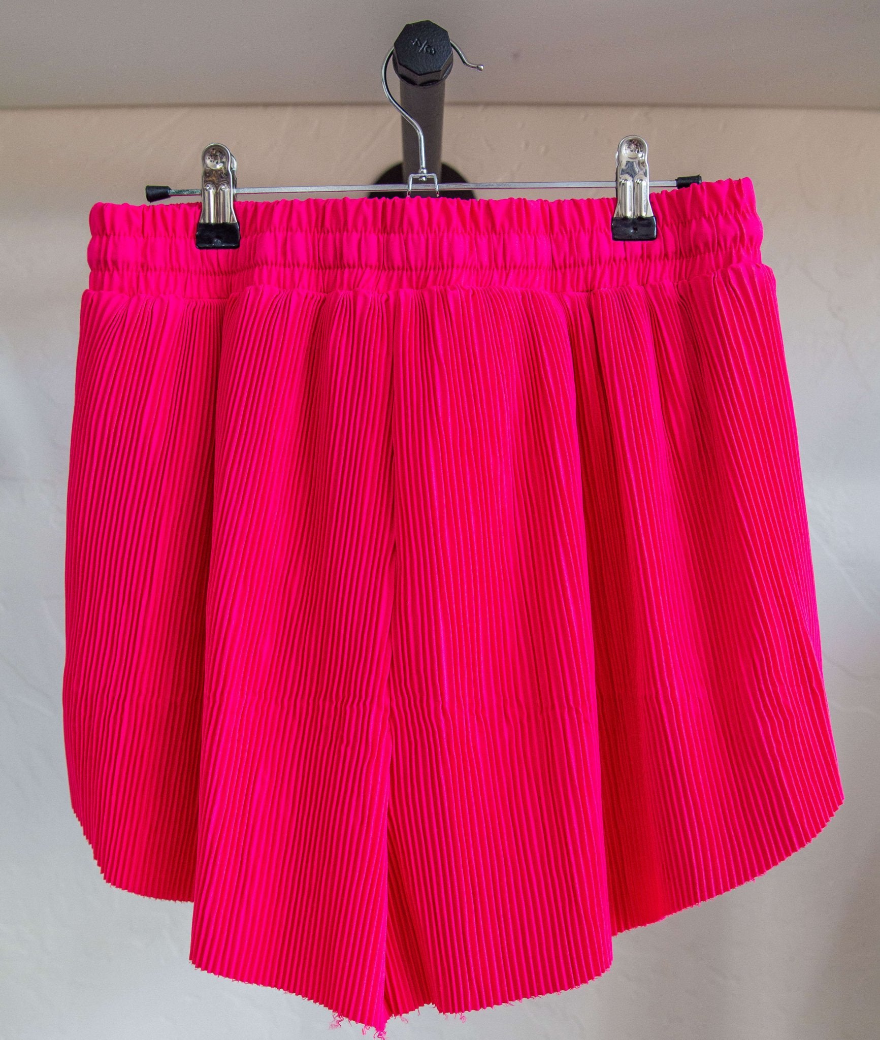 Sunny Days Pleated Athletic Shorts Hot Pink - Southern Chic Tees & Boutique