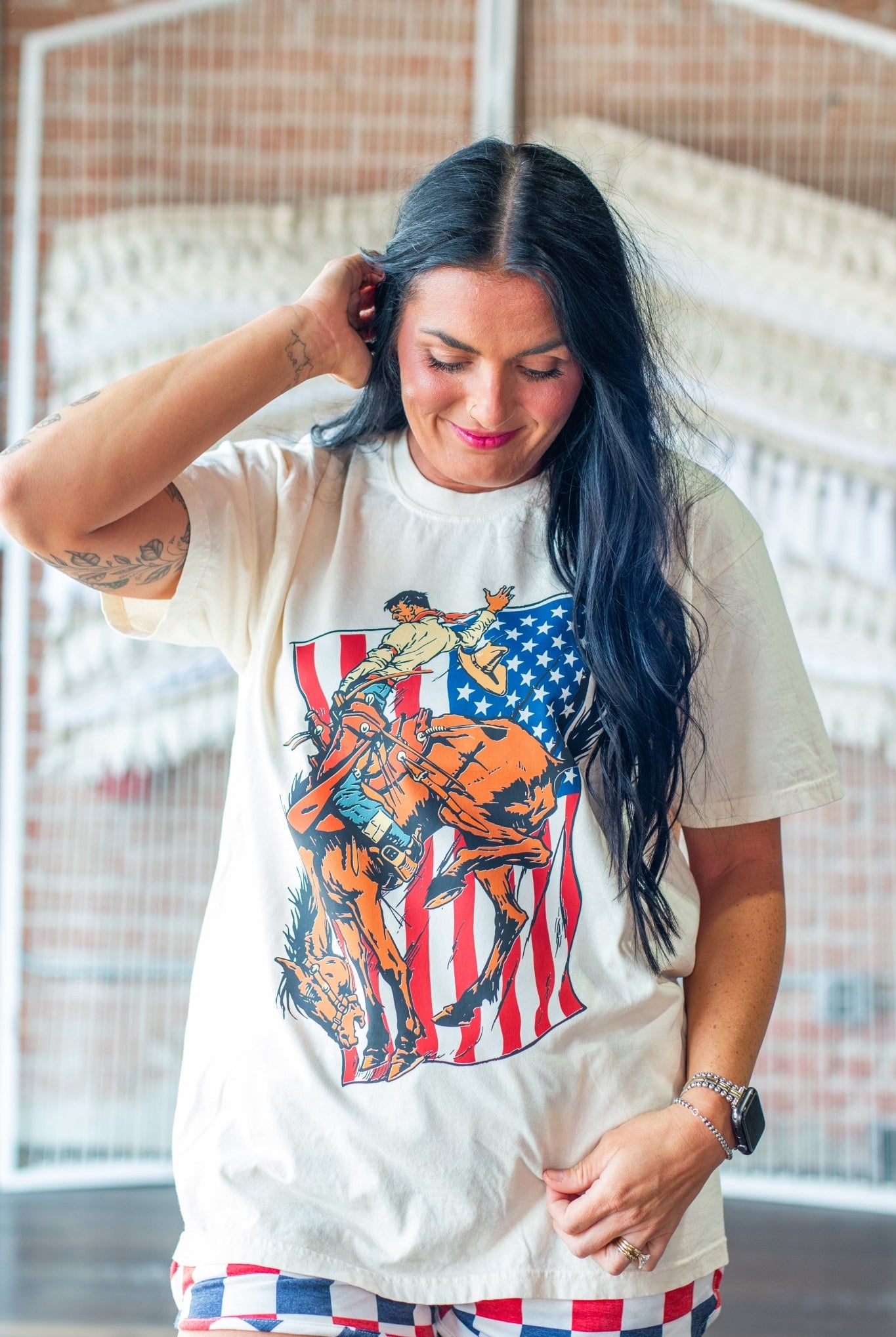The American Bronc: Vintage Western Graphic Tee - Southern Chic Tees & Boutique