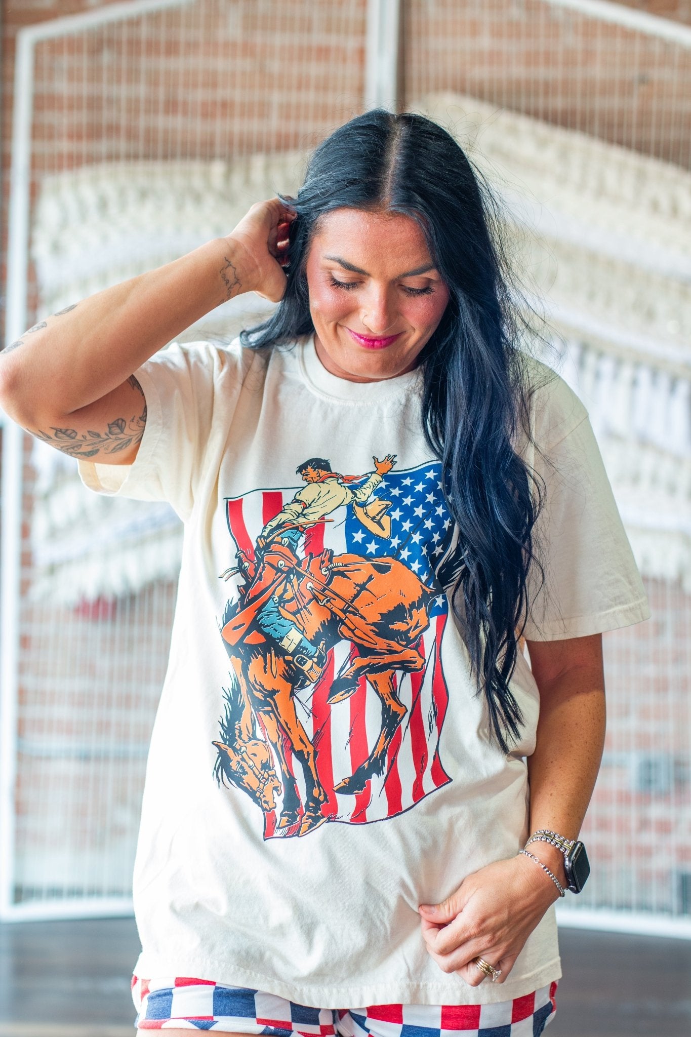 The American Bronc: Vintage Western Graphic Tee - Southern Chic Tees & Boutique