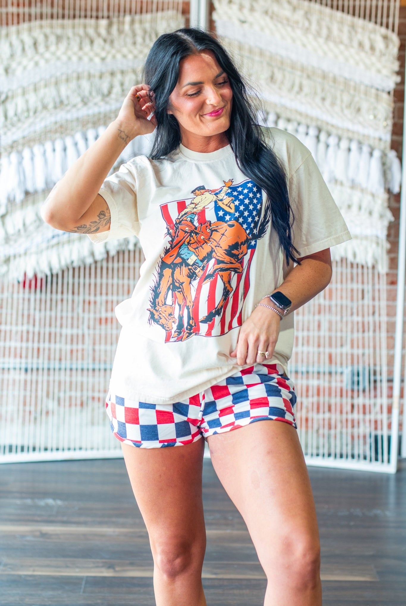 The American Bronc: Vintage Western Graphic Tee - Southern Chic Tees & Boutique