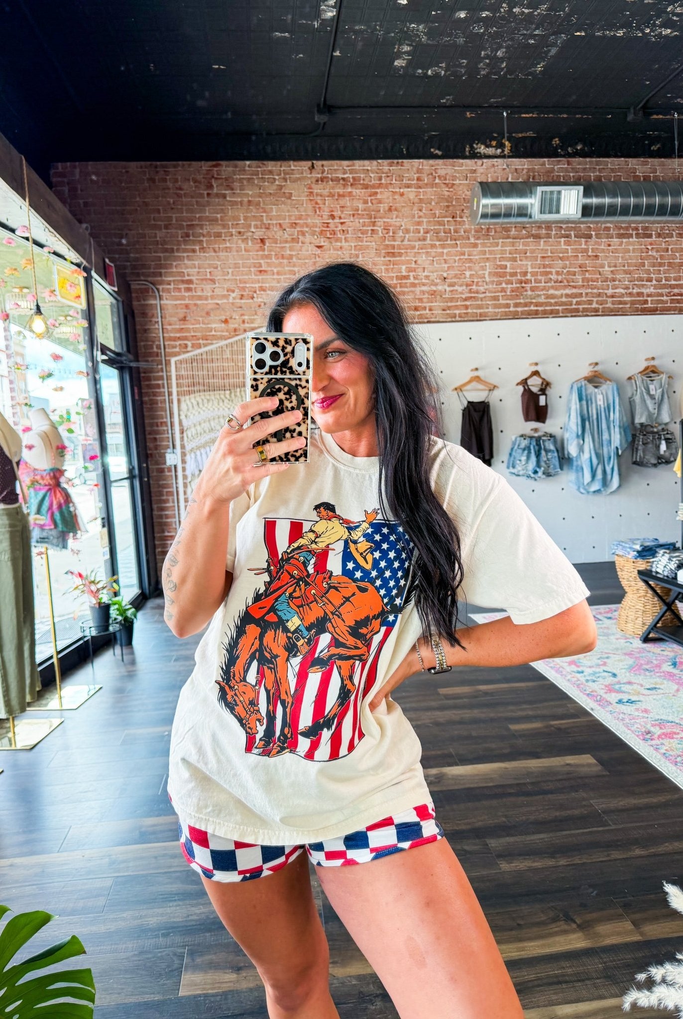 The American Bronc: Vintage Western Graphic Tee - Southern Chic Tees & Boutique