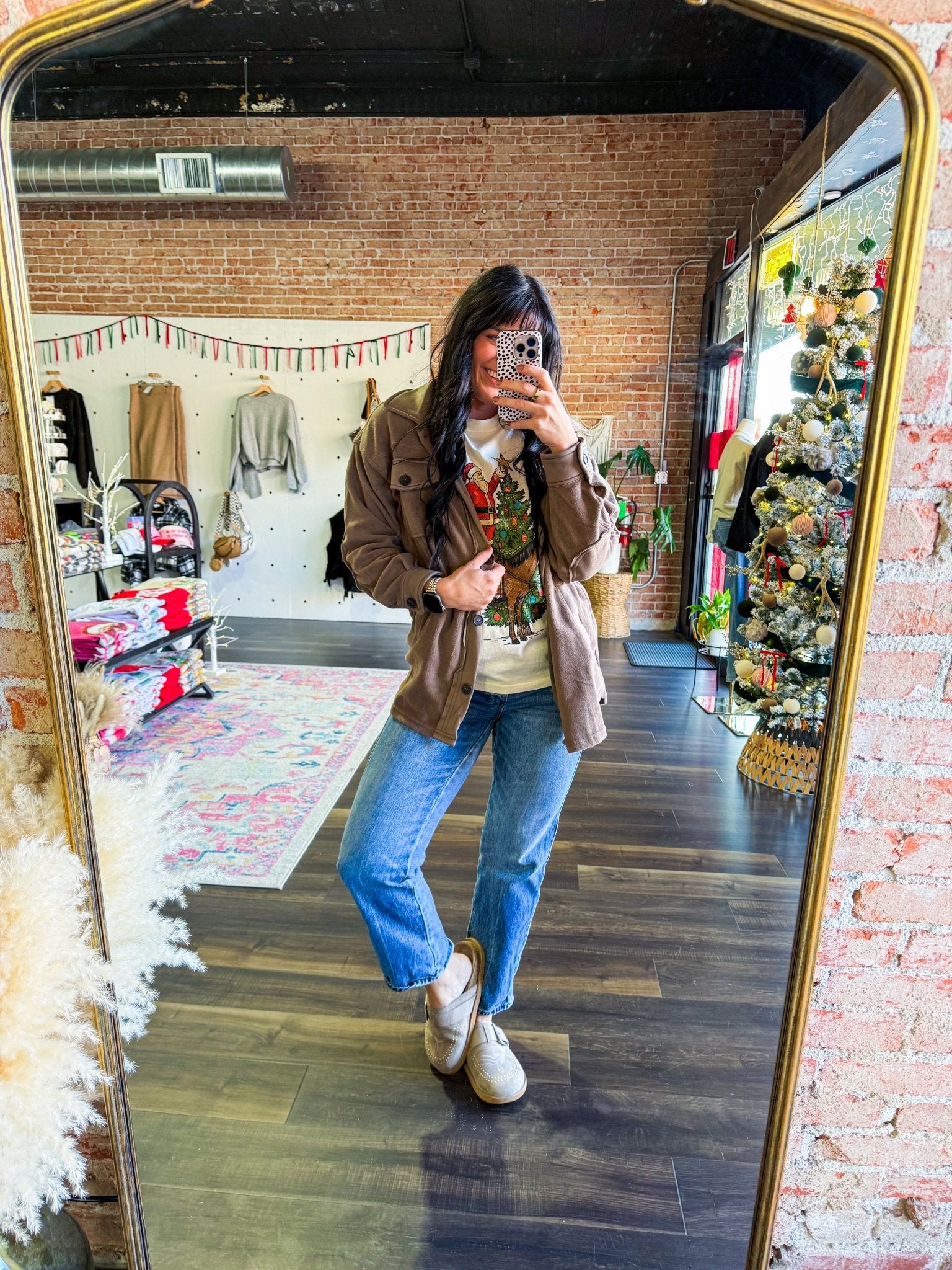 The Everyday Essential Shacket | Mocha - Southern Chic Tees & Boutique