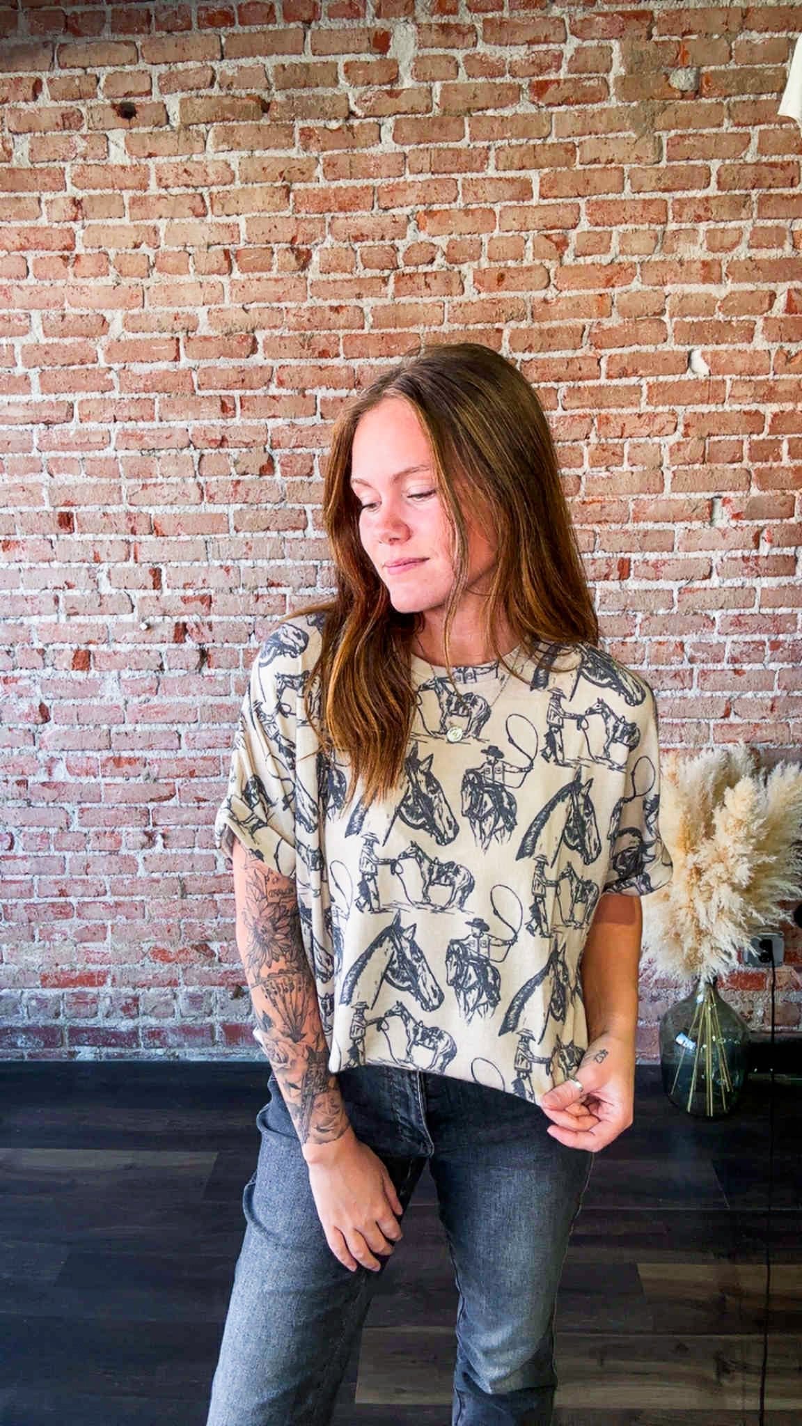 The Way of Life Cuffed Shirt - Southern Chic Tees & Boutique