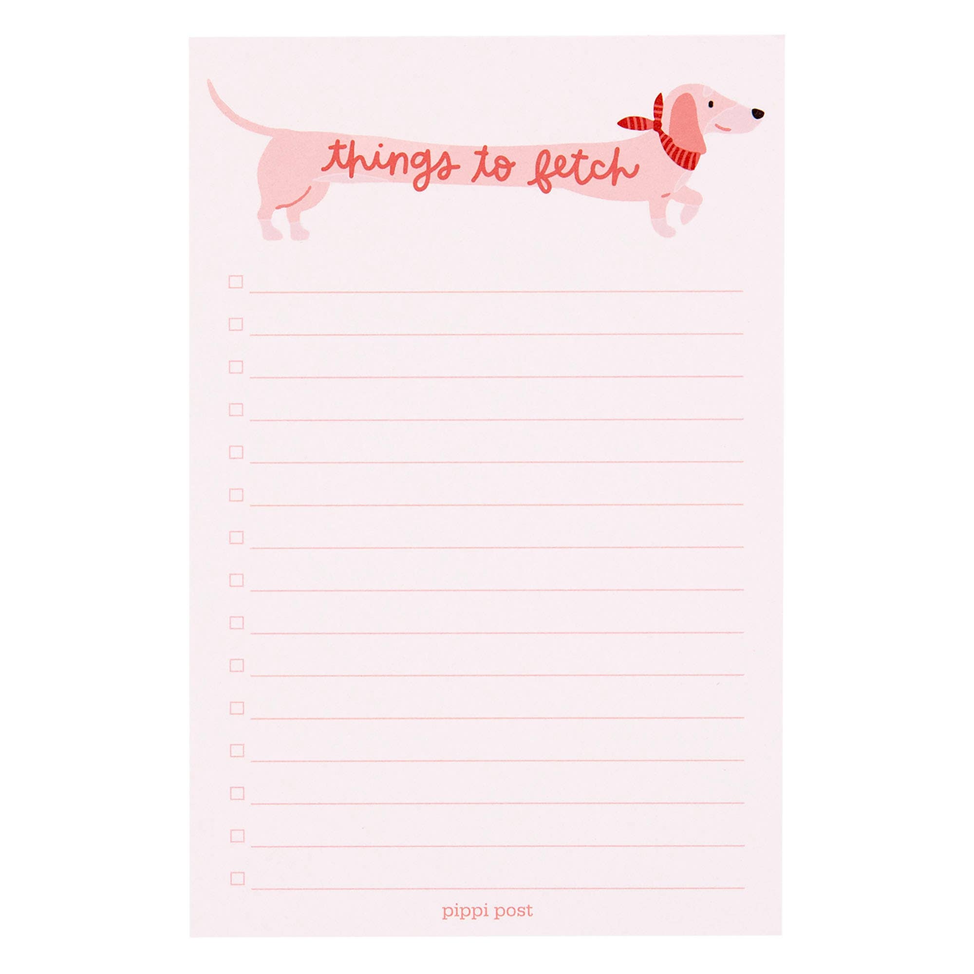 Things To Fetch Dog 4x6 Notepad - Southern Chic Tees & Boutique