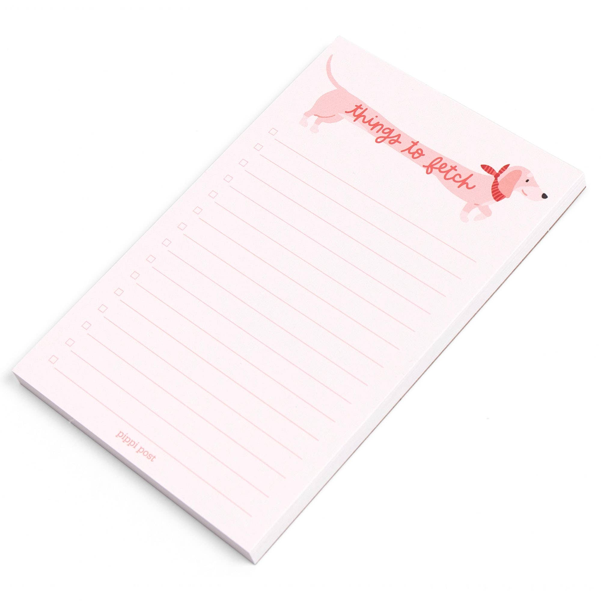 Things To Fetch Dog 4x6 Notepad - Southern Chic Tees & Boutique