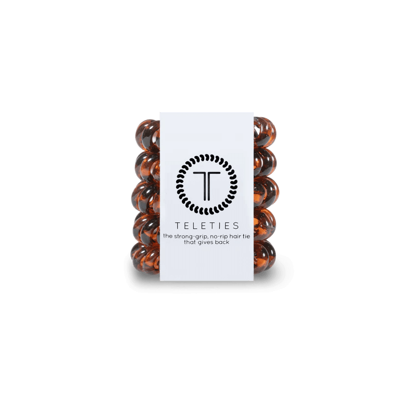 Tortoise Tiny Hair Ties - Southern Chic Tees & Boutique
