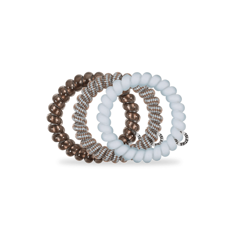 Truly Taupe Large Teleties Hair Ties - Southern Chic Tees & Boutique